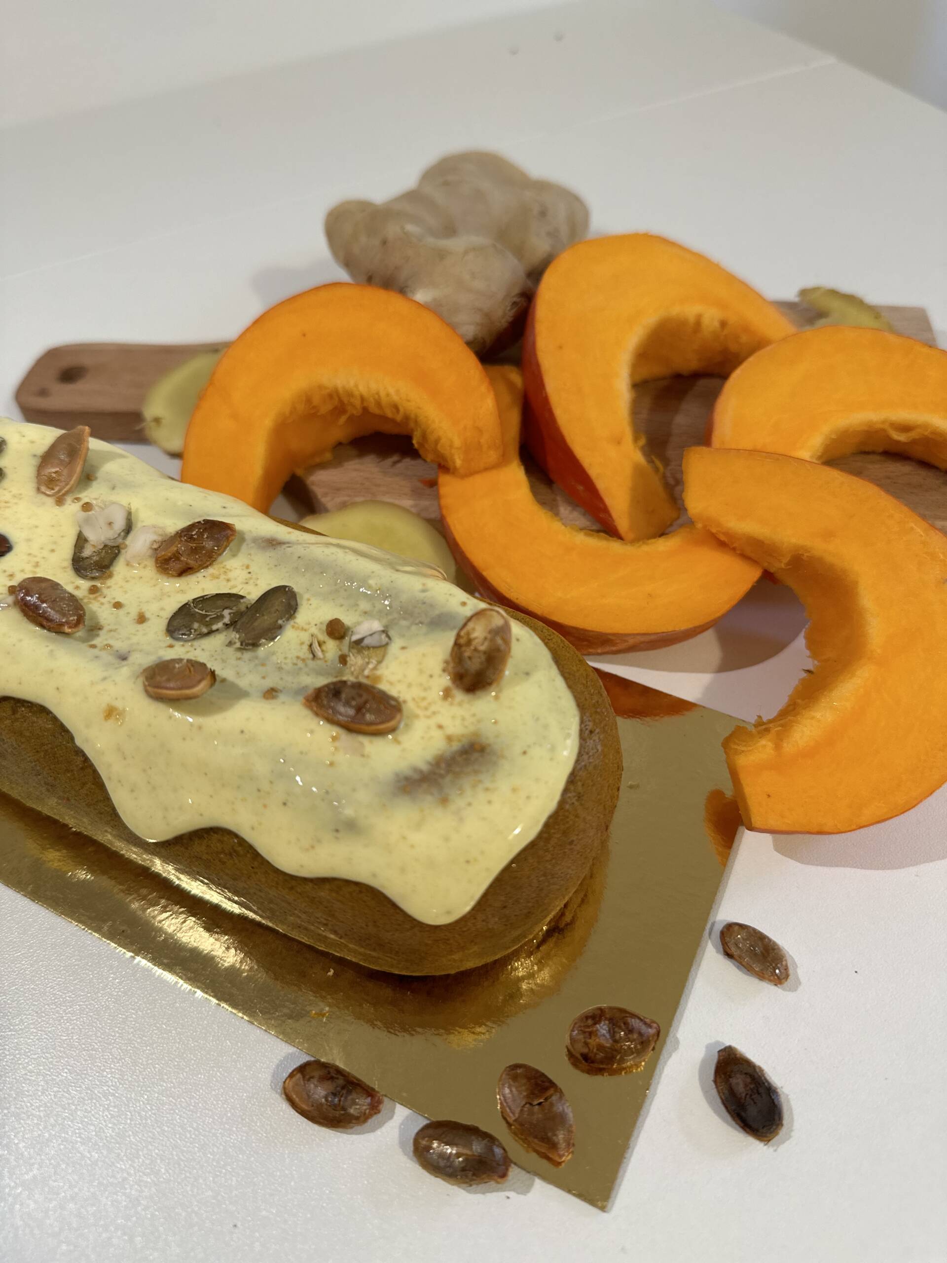 Gâteau Citrouille-Gingembre